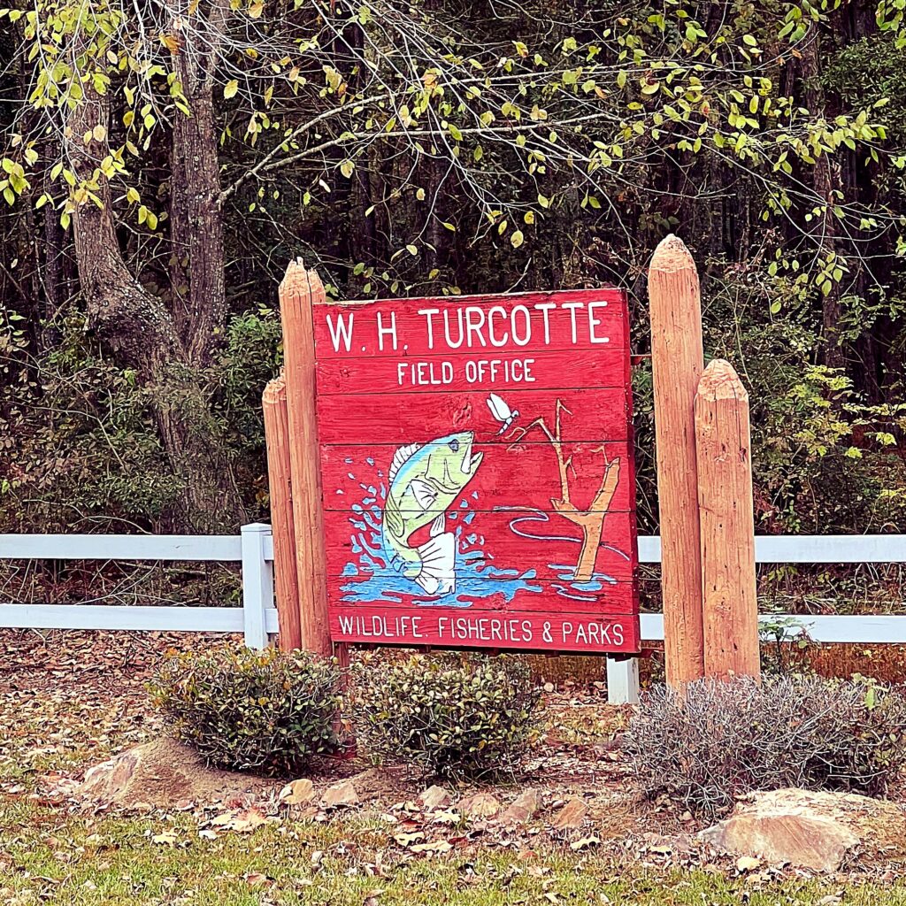 W. H. Turcotte Field Office Sign