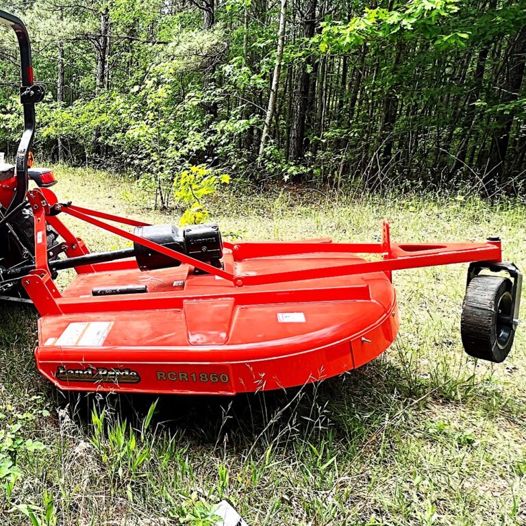 Land Pride RCR18 vs RCR12 Rotary Cutter 2 Good Bush Hogs